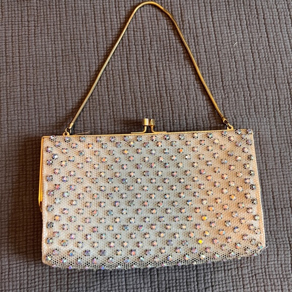 Vintage evening clutch purse - Picture 2 of 11